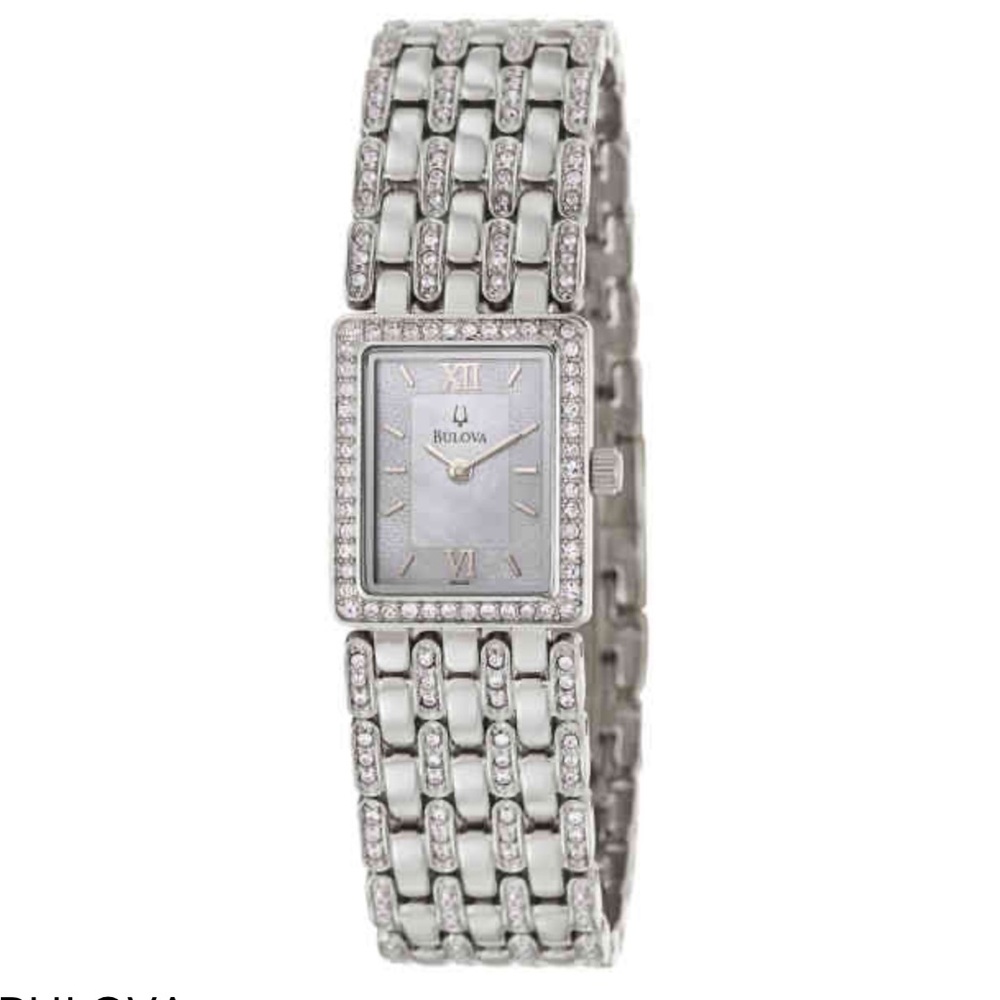 BULOVA Crystal Women's Dress Watch